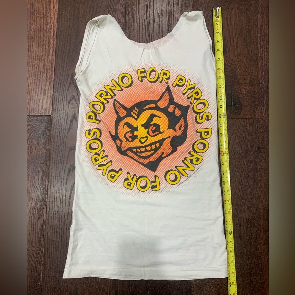 Vintage 1993 Porno for Pyros European tour tank/tee *Modified - Picture 4 of 6